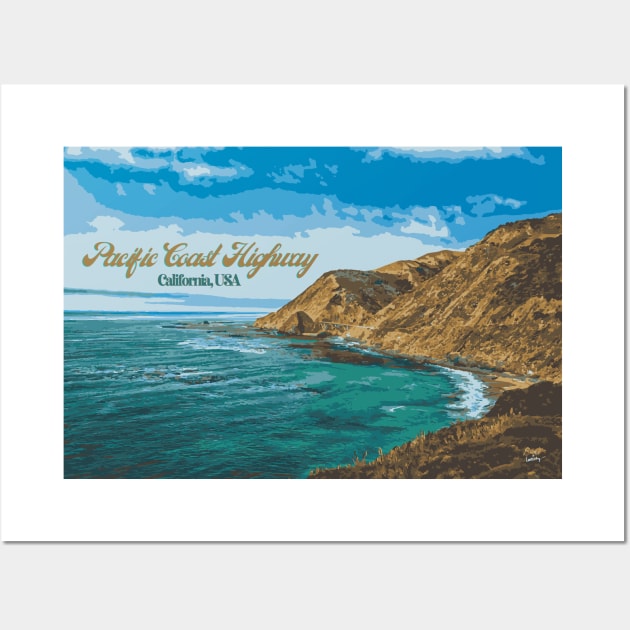 Pacific Coast Highway, California Wall Art by Gestalt Imagery
